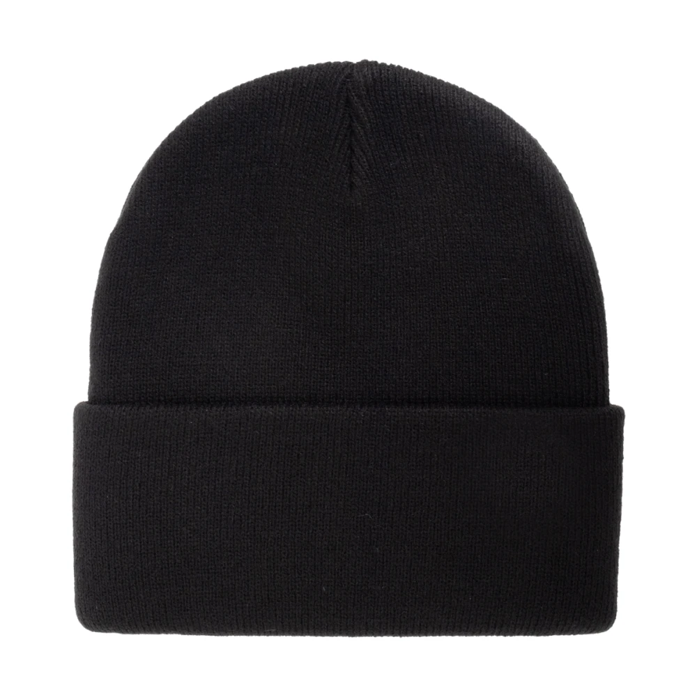 Carhartt WIP Black Logo Beanie Black Unisex
