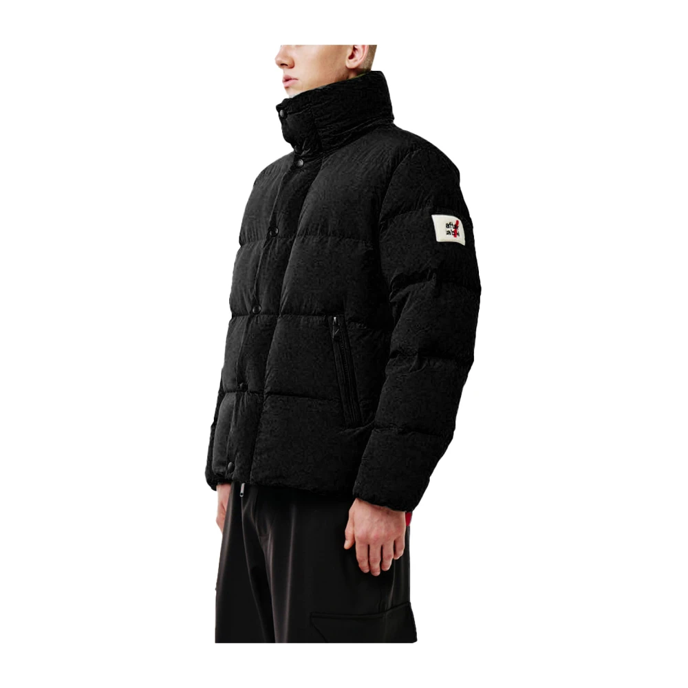 Afterlabel Korte Nylon Pufferjas Black Heren
