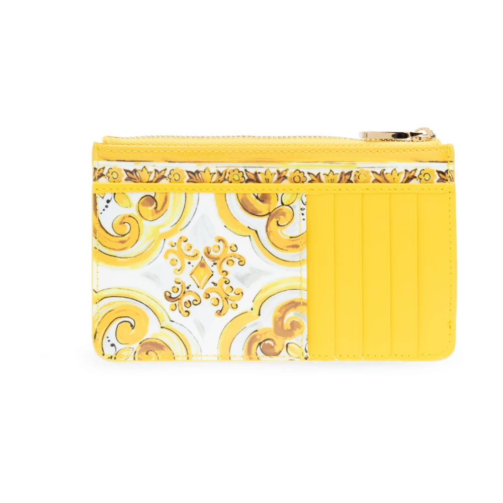 Dolce & Gabbana Portemonnee met Barocco-print Multicolor Dames