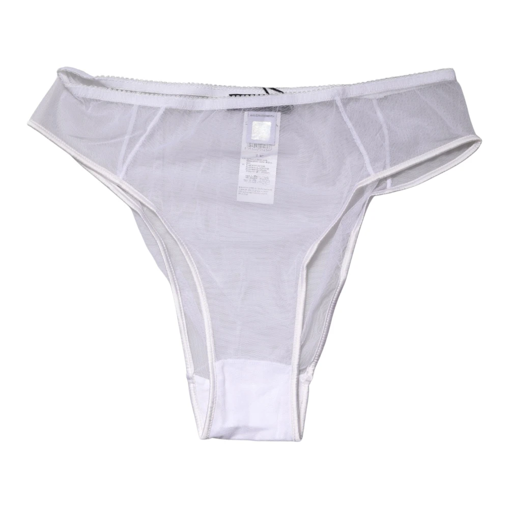 Dolce & Gabbana Women's White Underpants, S, High Brief