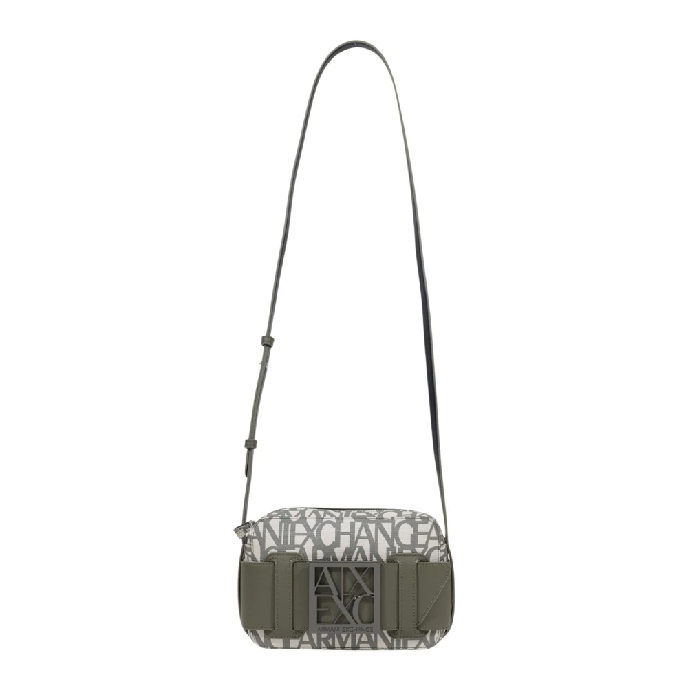 Armani Exchange Women's Green Mini Crossbody Bag - Cross Body Bags - One Size - Bags