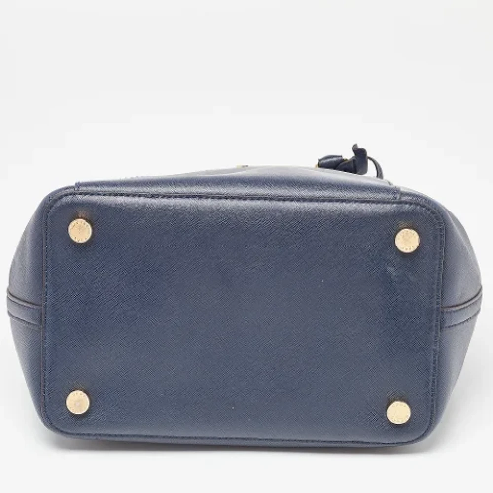 Michael Kors Pre-owned Leather totes Blue Dames