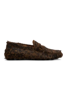 Bruna Sneakers med Gommino Sula