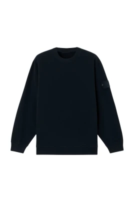 95% BOMULL / 5% ELASTAN FLEECE SWEATSHIRT NAVYBLÅ