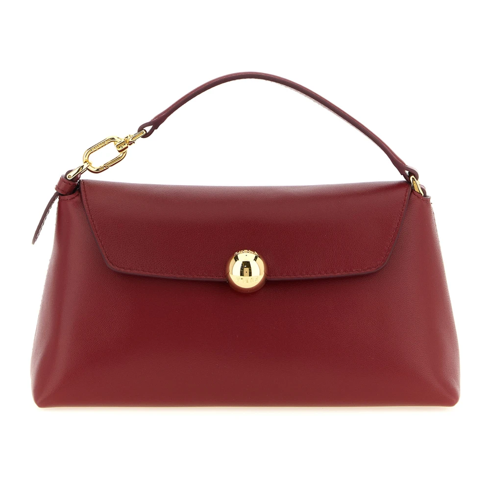 Furla Vrouw Rood Tassen Dames, One Size, Leer, Sfera Soft Mini Tas