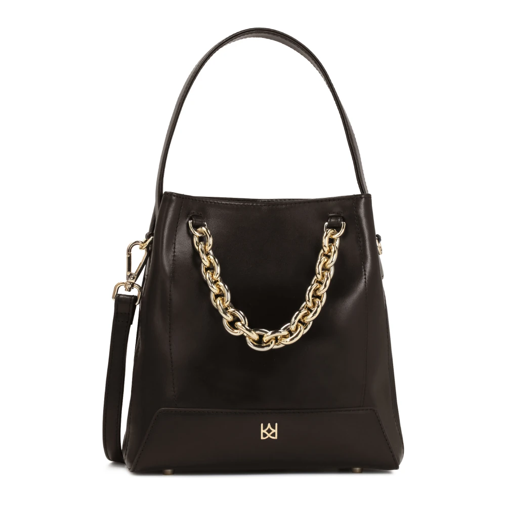 Kazar Elegante donkerbruine shopper tas Brown Dames