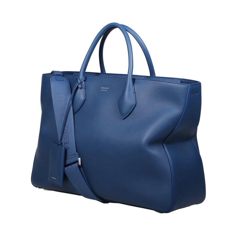 Salvatore Ferragamo Teal Blue Star Tas Blue Dames