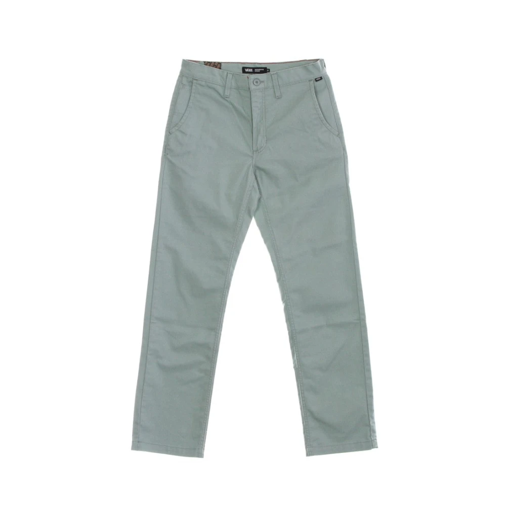 Vans Groene Chino Relaxte Lange Broek Mannen Green Heren