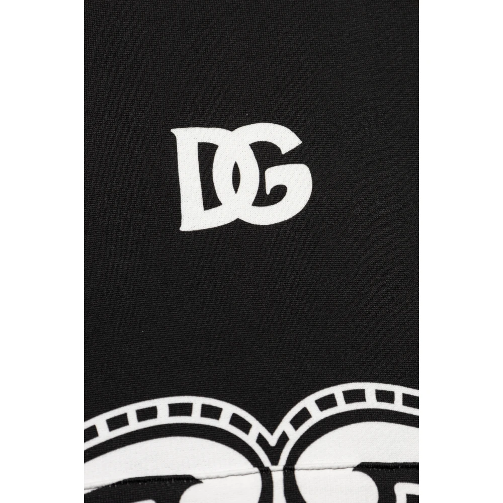 Dolce & Gabbana Hoodie Black Heren
