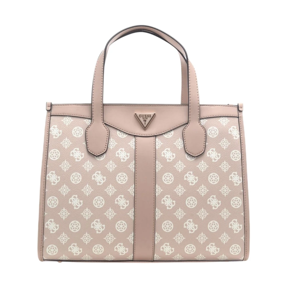 Guess Beige Silvana Handbag - Female - Handbags - One Size - Bags