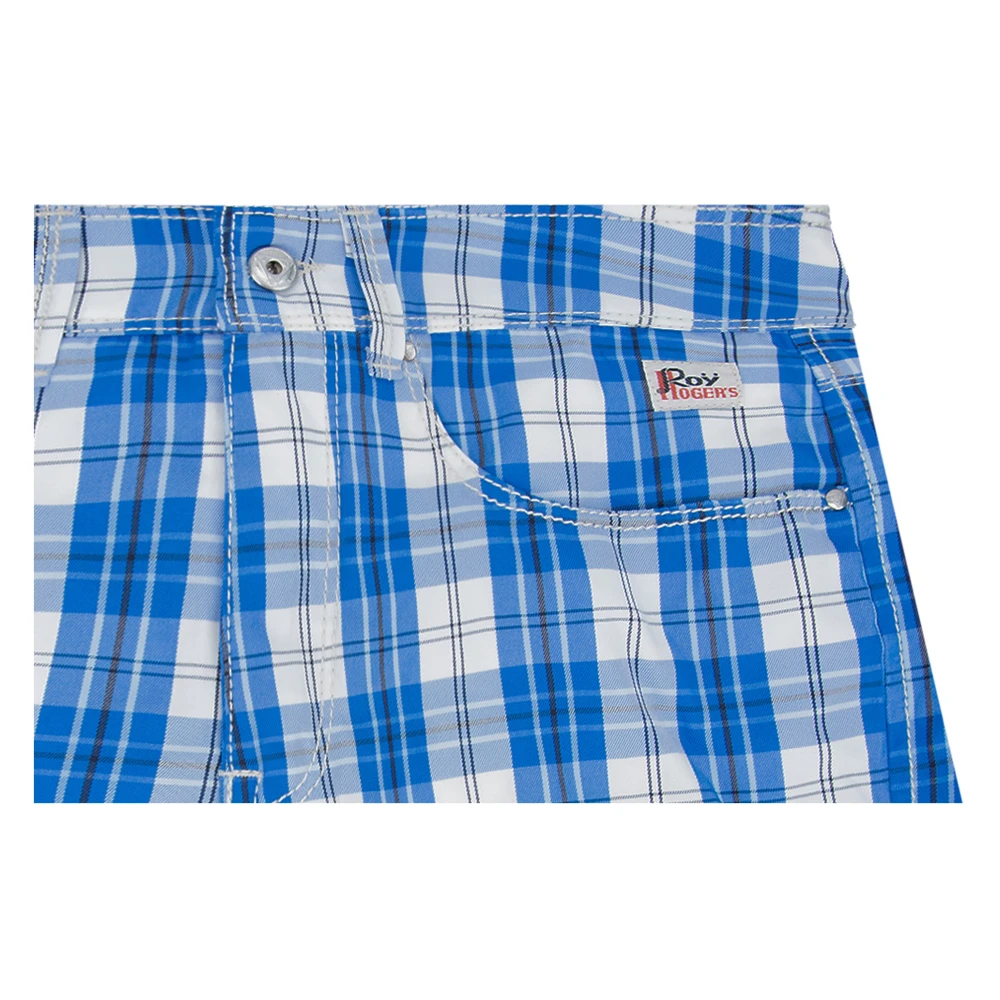 Roy Roger's Mannen knoop pak lente-zomer collectie Blue Heren