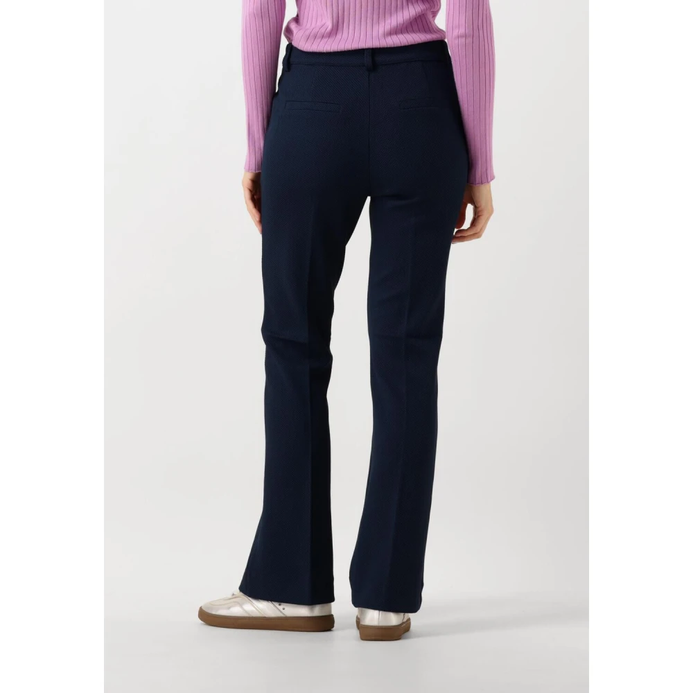 Pom Amsterdam Eternal Blue Elegante Broek Blue Dames