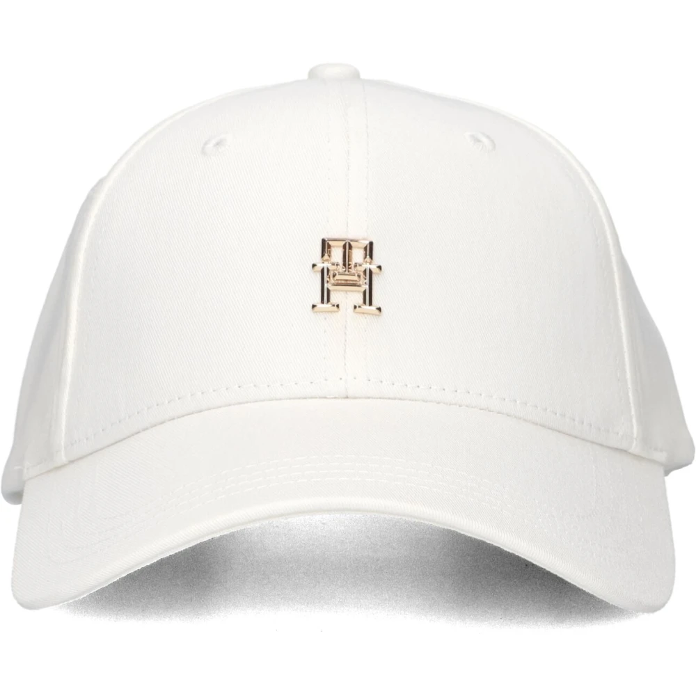 Tommy Hilfiger Witte Distinct Corp Cap White Dames