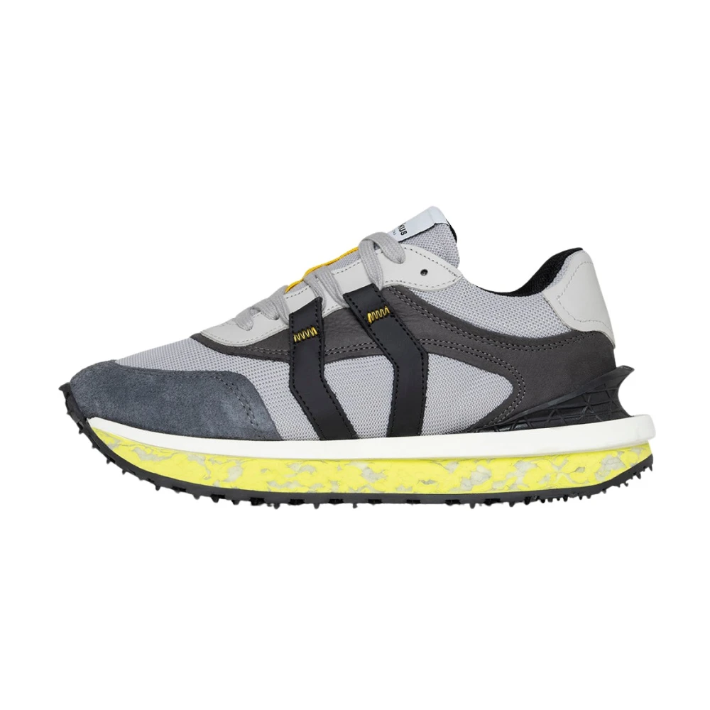 Mikakus Barcelona 018 Zinc Monochrome Sneakers Gray Heren