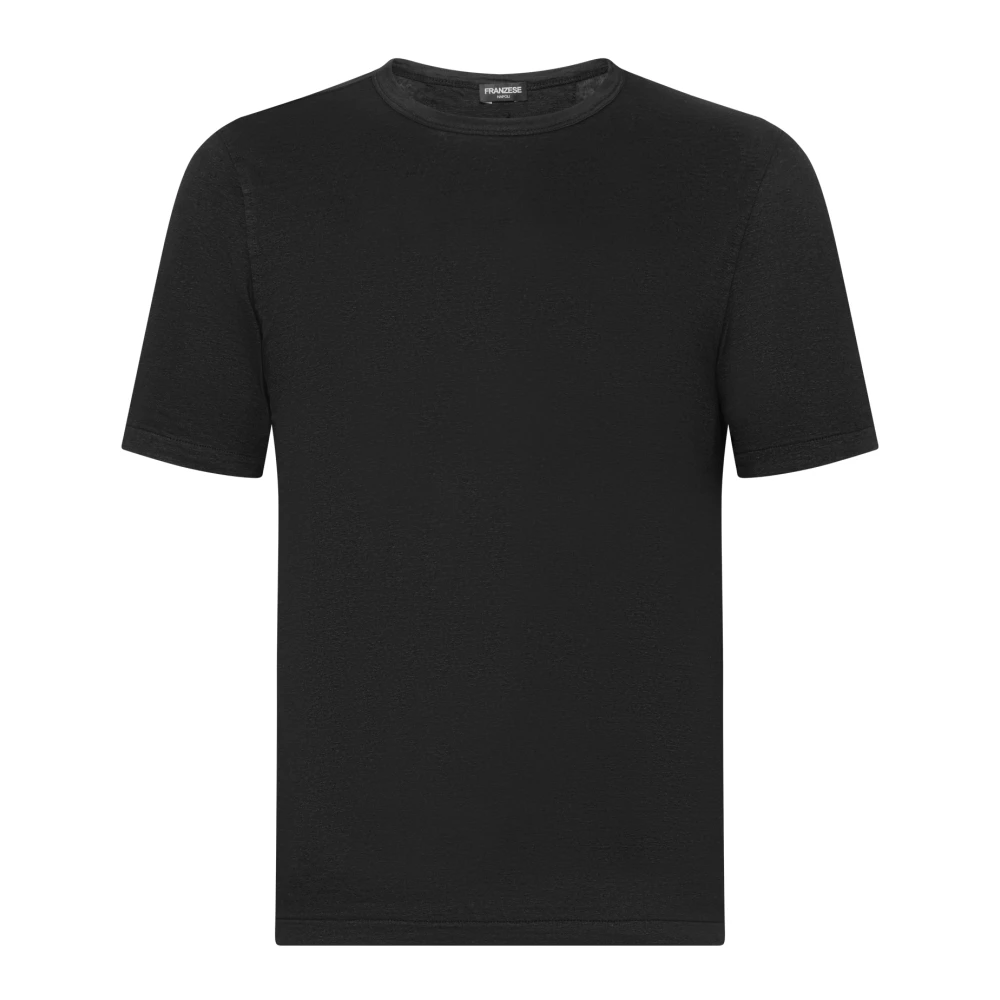 Franzese Collection Men's Black T-Shirts, 2XL, Stefano De Martino T-Shirt