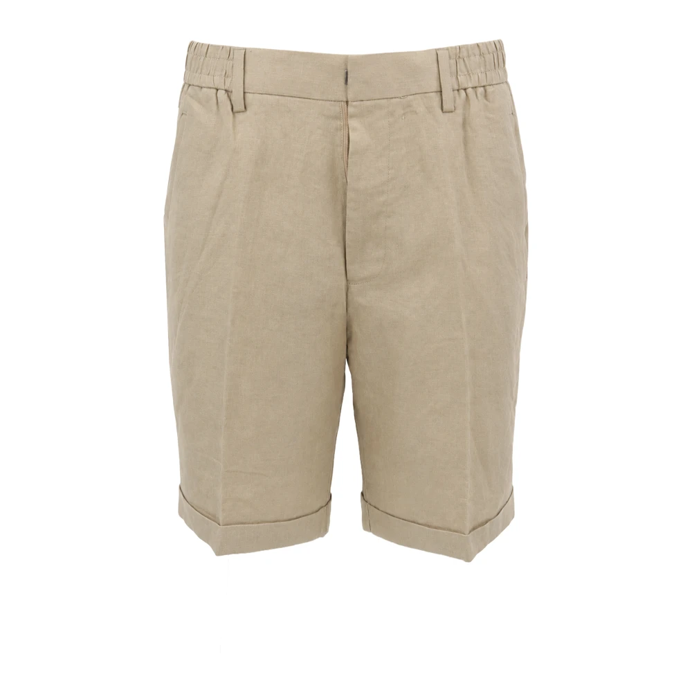 Liu Jo Mannelijk Wit Korte Broeken Heren, S, Casual Shorts