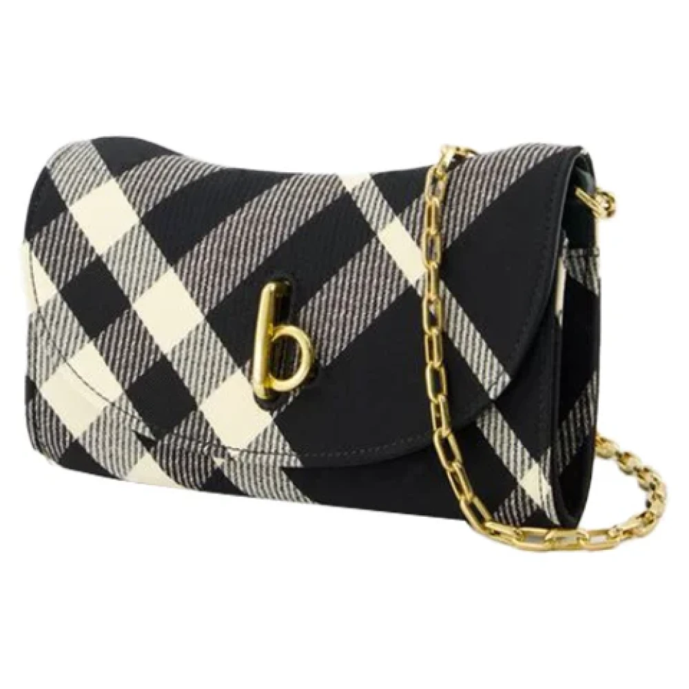 Burberry Plastic handbags Black Dames