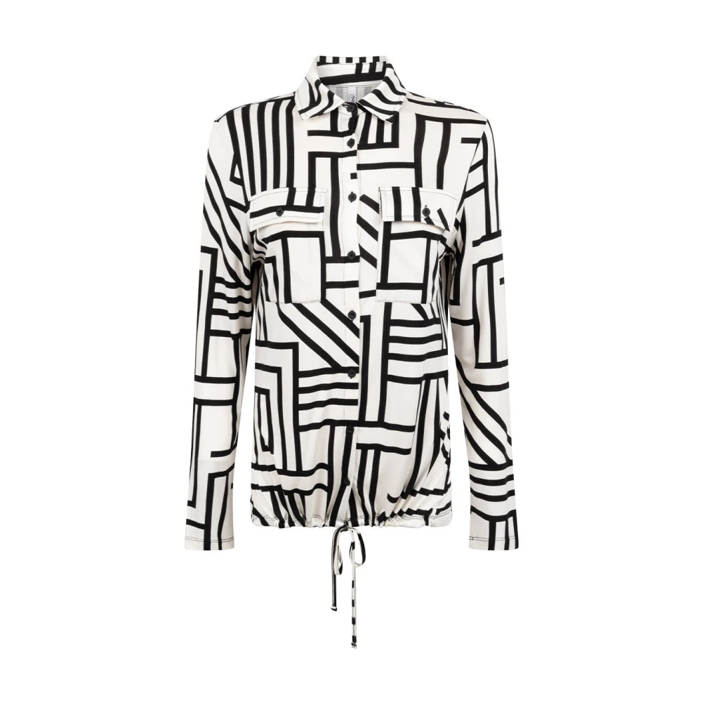 Zoso Lange Mouw Tanja Blouse Multicolor Dames