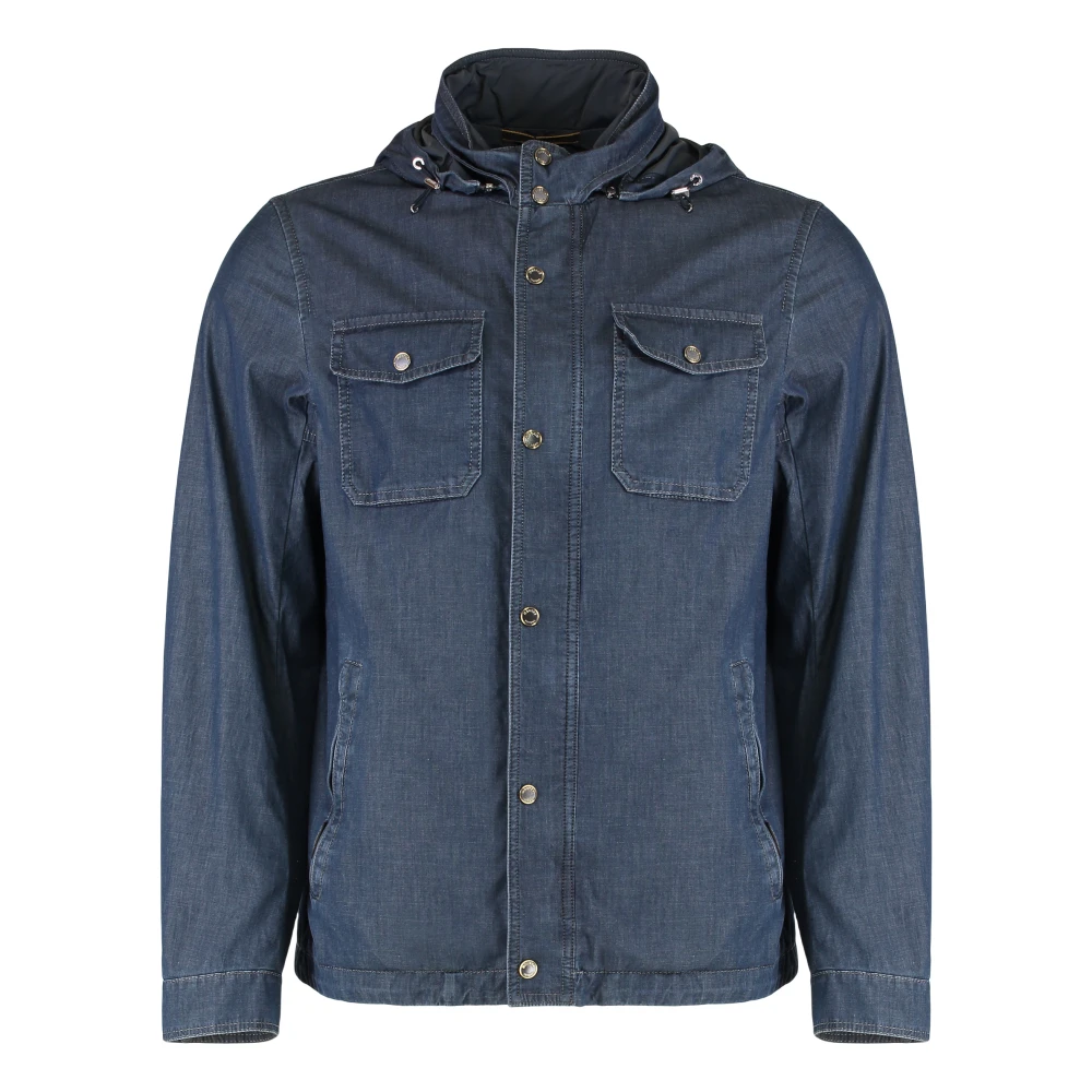 Jackets > Denim Jackets - - Moorer - Modalova