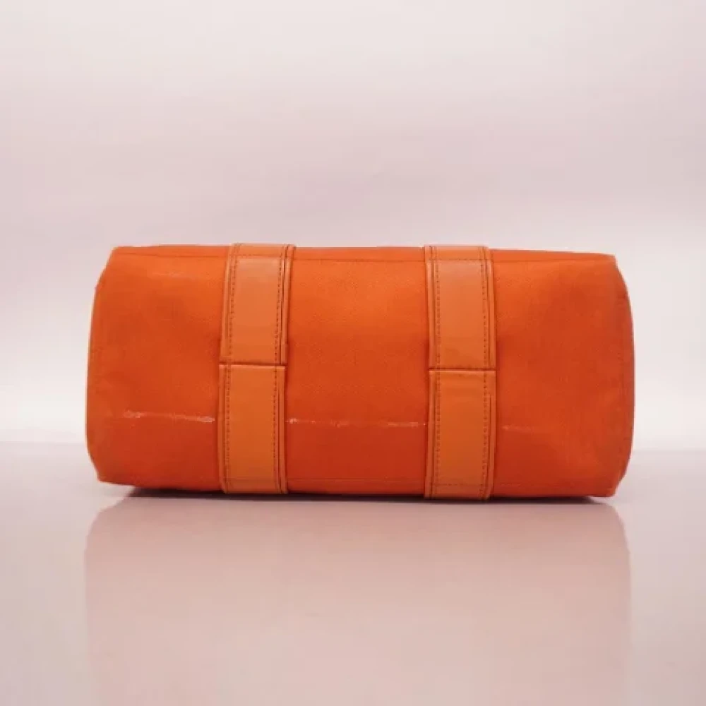 Hermès Vintage Pre-owned Fabric totes Orange Dames