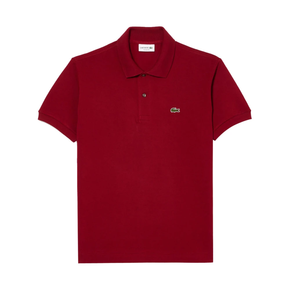 Lacoste Men's Red Classic Fit L.12.12 Original Polo Shirt - Polo Shirts - S - Tops