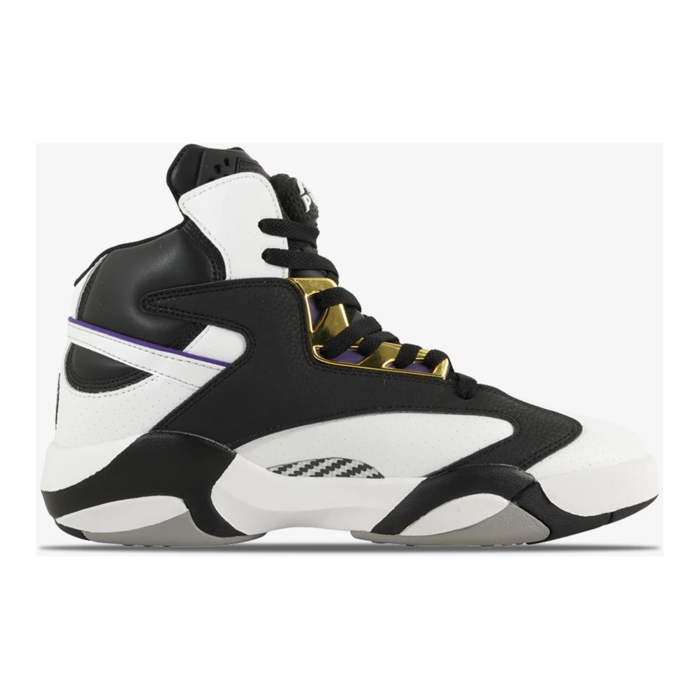 Reebok Shaq Attaq Gouden Basketbalschoenen Black Heren