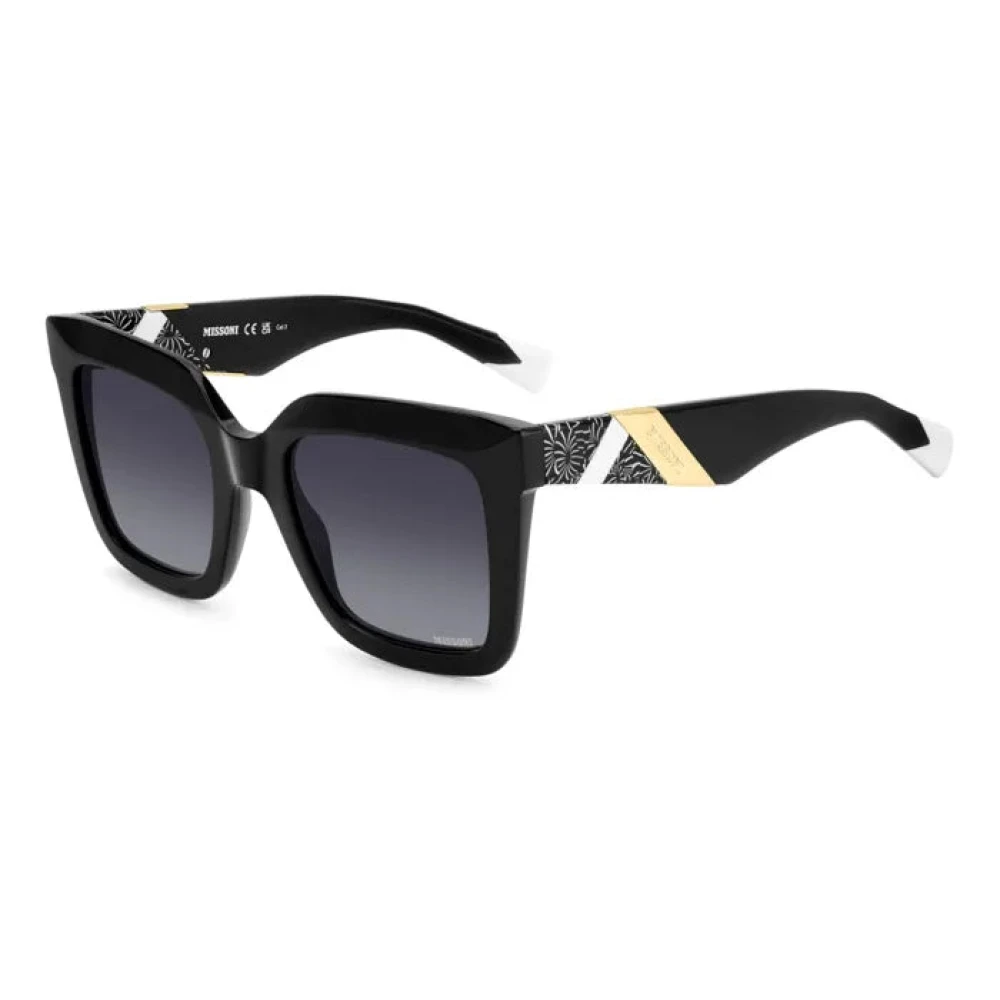 Missoni Women's Black Sunglasses, 52 Mm, Square Sunglasses