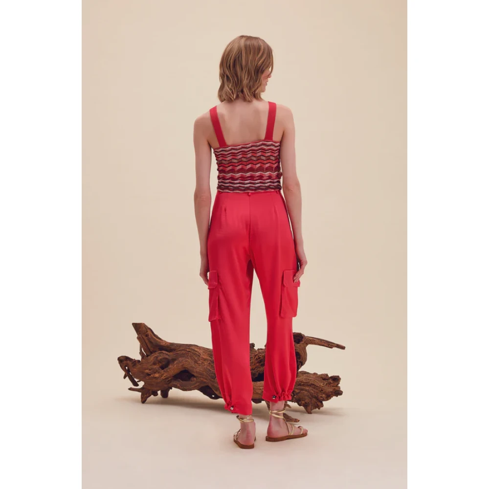 Nenette Multicolor Gebreide Top Multicolor Dames