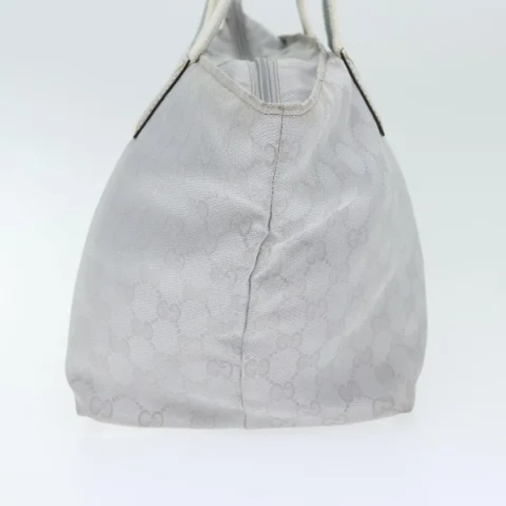 Gucci Vintage Pre-owned Canvas gucci-bags Gray Dames