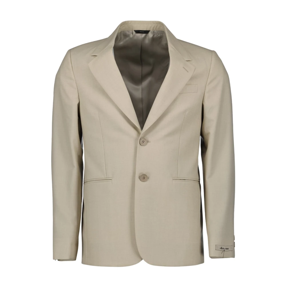 Fendi Men's Beige Wool Blazer - Blazers - S - Jackets