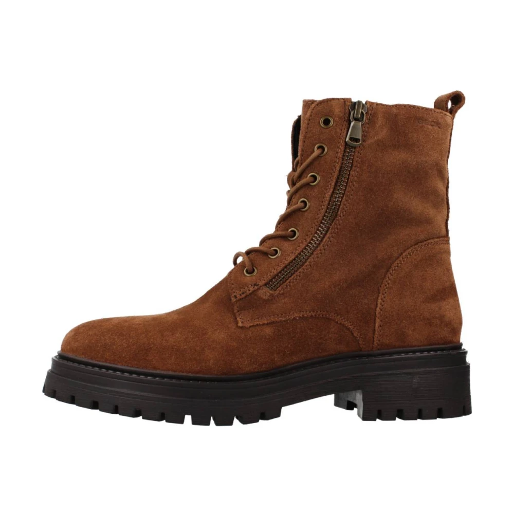 Geox Lace-up Boots Brown Dames