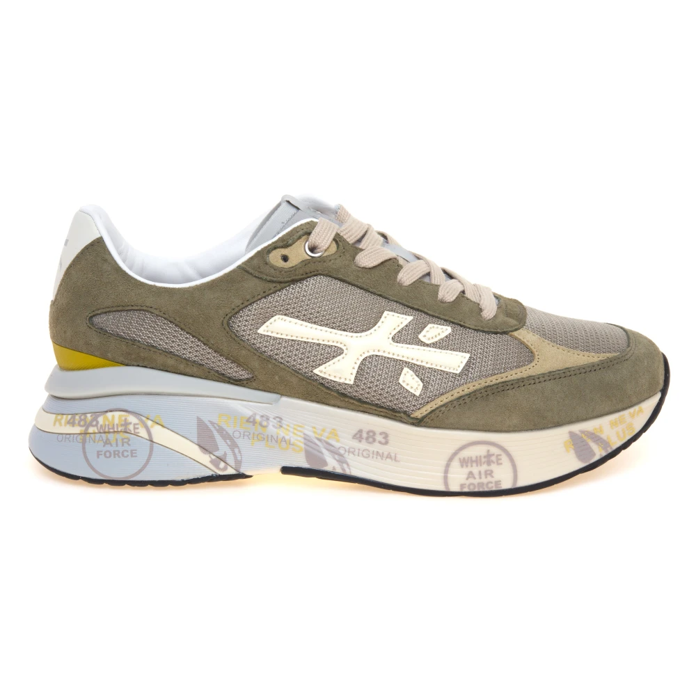 Premiata Green Sneakers, Male, 11 Uk, Moerun