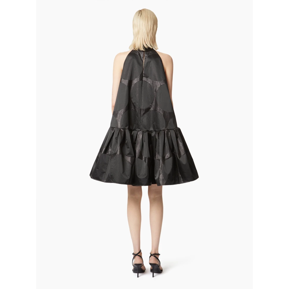 Nina Ricci Halterneck Mini Dress With Black Dames