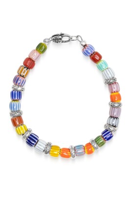 menand-39-s-sterling-silver-bracelet-with-ceramic-multicolored-beads