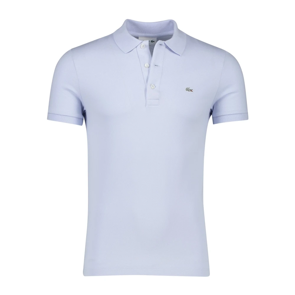 Lacoste Lichtblauw poloshirt met korte mouw Blue Heren