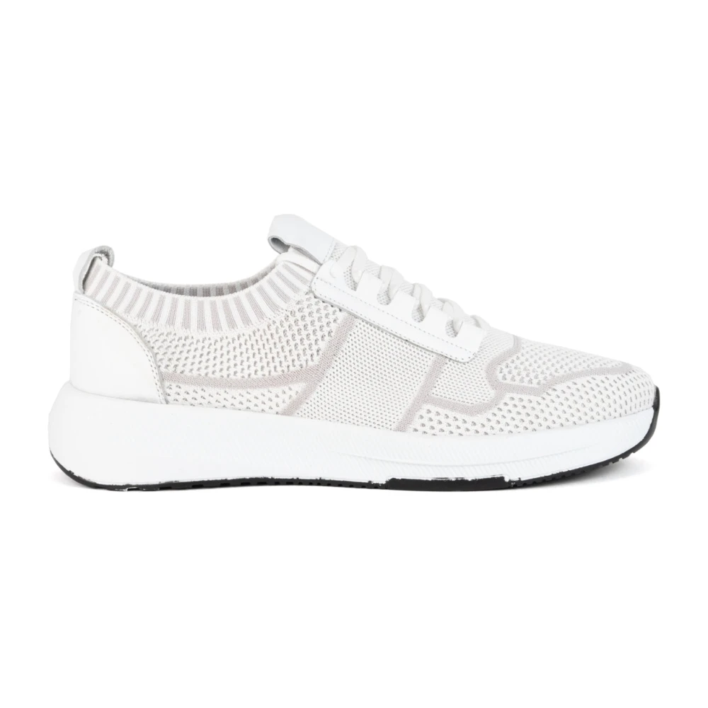 La Conte Witte Sneakers voor Mannen Heren Schoenen