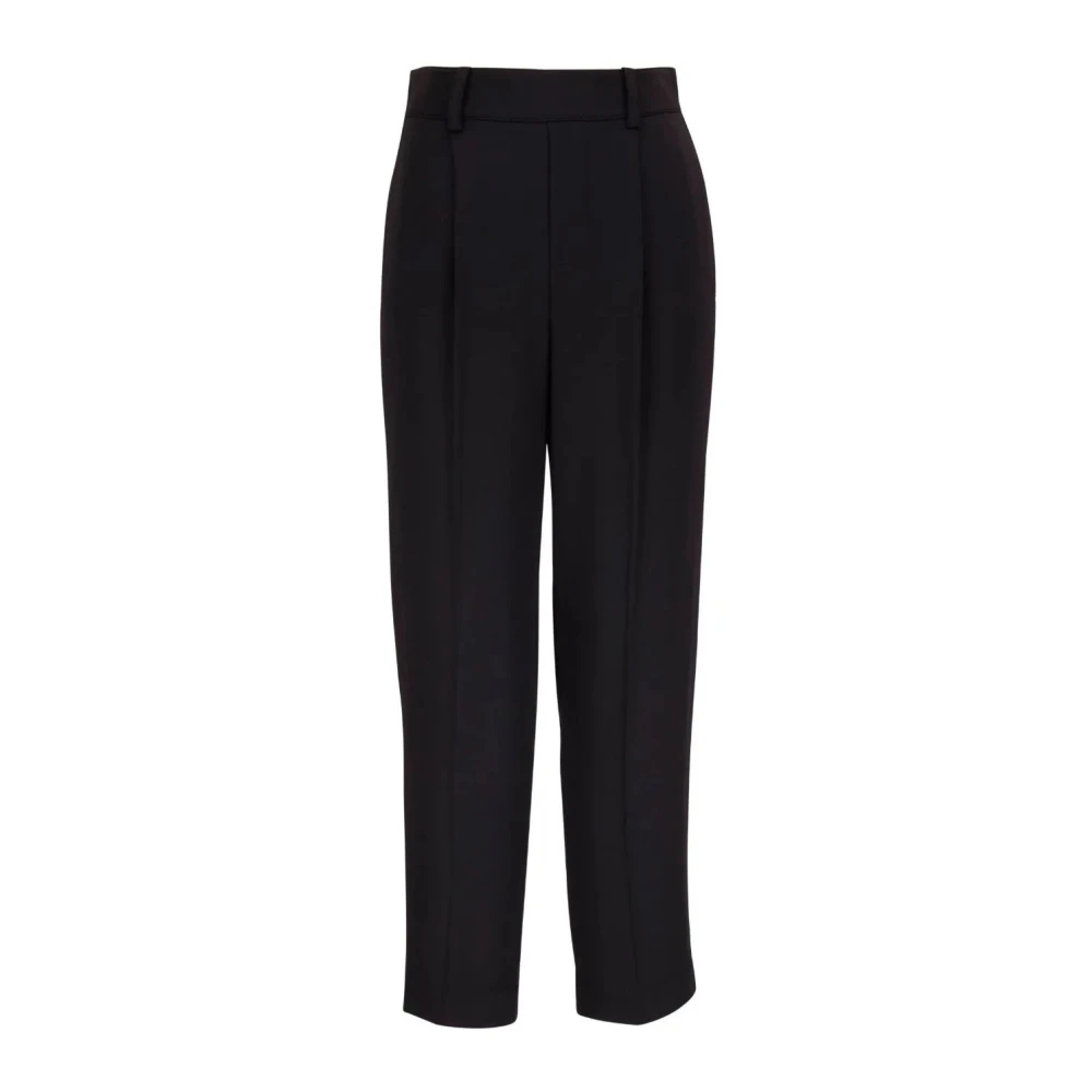Vince Straight Trousers Black Dames