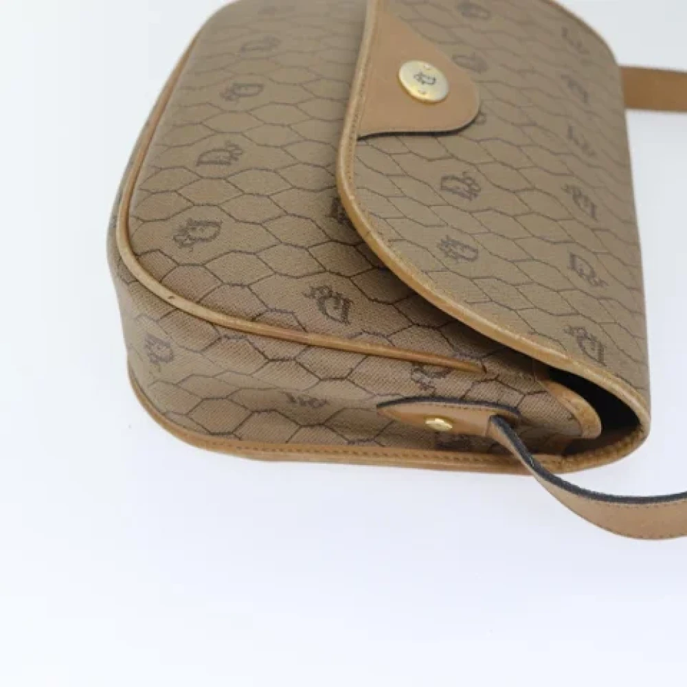 Dior Vintage Pre-owned Leather dior-bags Brown Dames