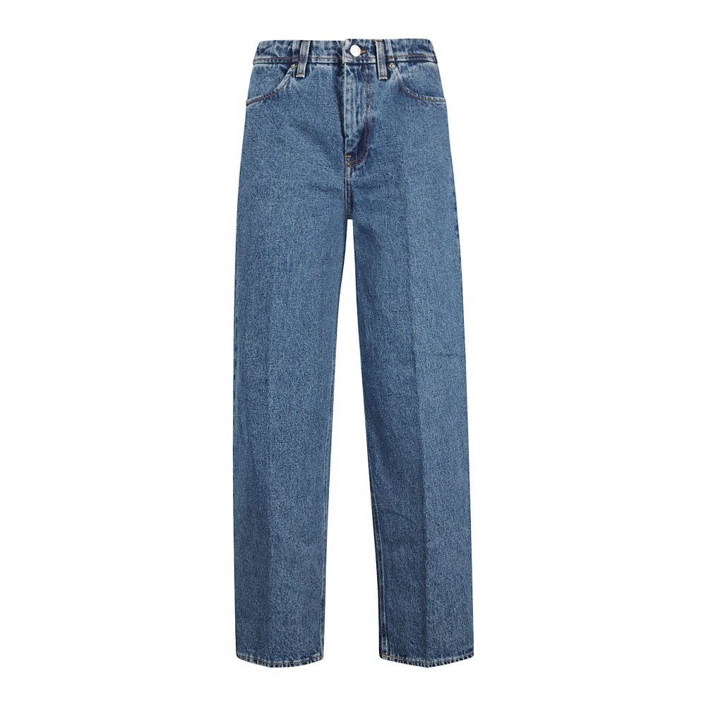Department Five Stijlvolle Rits Jeans Blue Dames