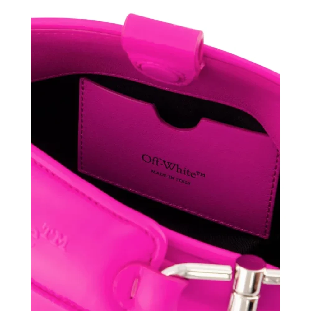 Off White Leather crossbody-bags Pink Dames