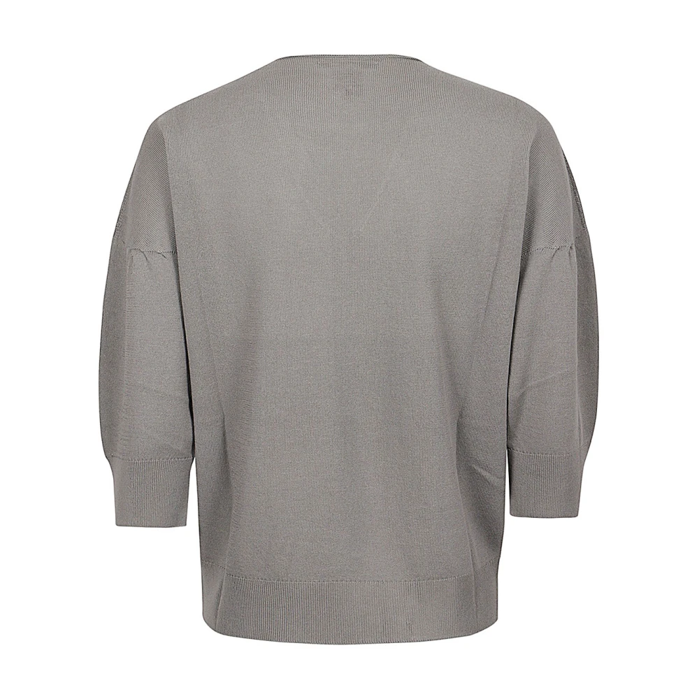 Kangra V-neck Knitwear Gray Dames