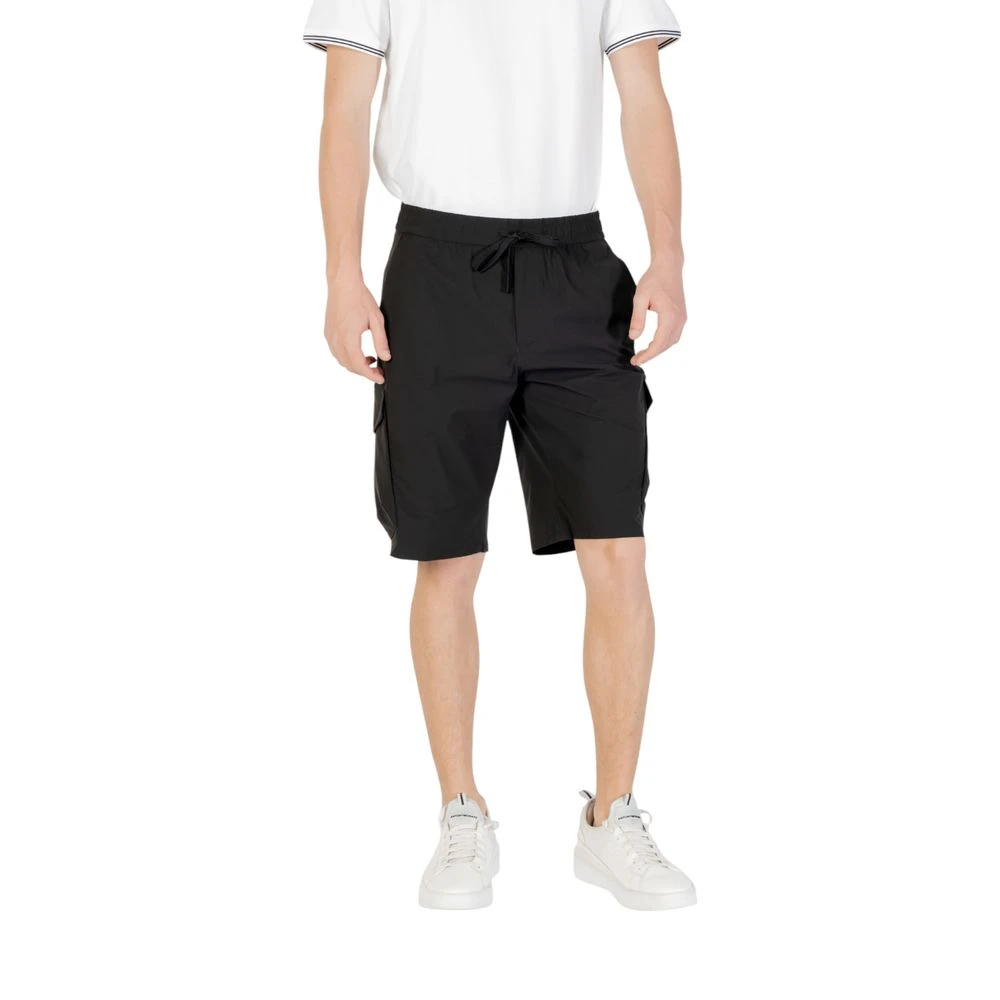 Hugo Men's Black S_urbanex-Cargo Bermuda Shorts - Casual Shorts - Xl- Shorts