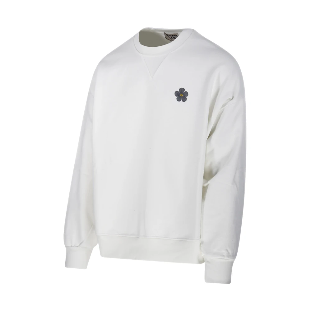 A Paper Kid Crème Sweatshirt White Heren