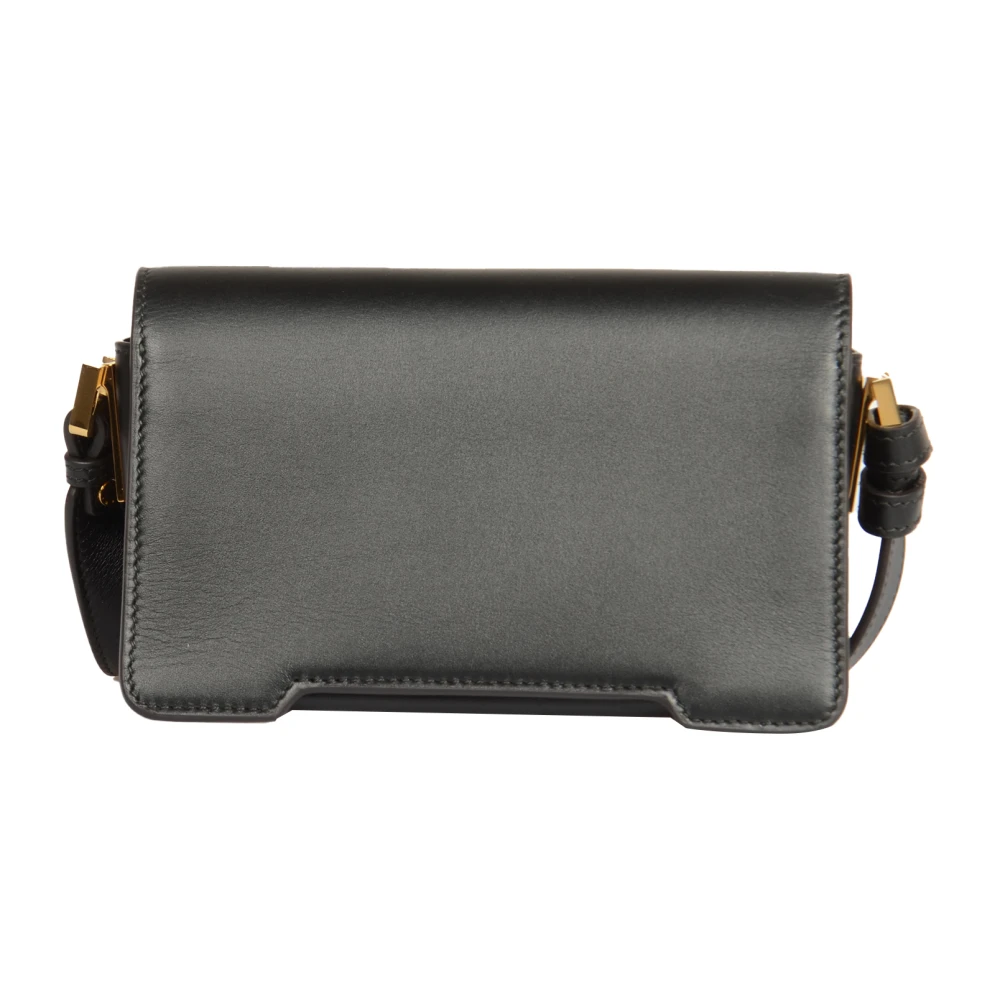 Marni Zwarte Mini Schoudertas Black Dames