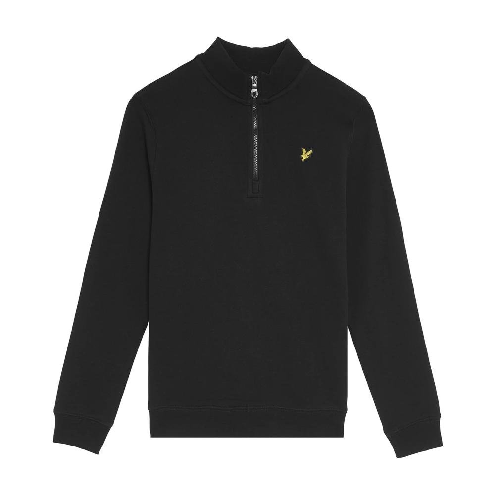 Lyle And Scott Kids' Quarter-Zip Fleece Black 15-16Y - Image 5