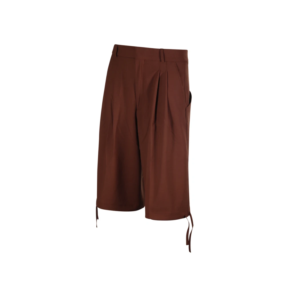 Bonsai Geglazuurde Gember Super Losse Shorts Brown Heren
