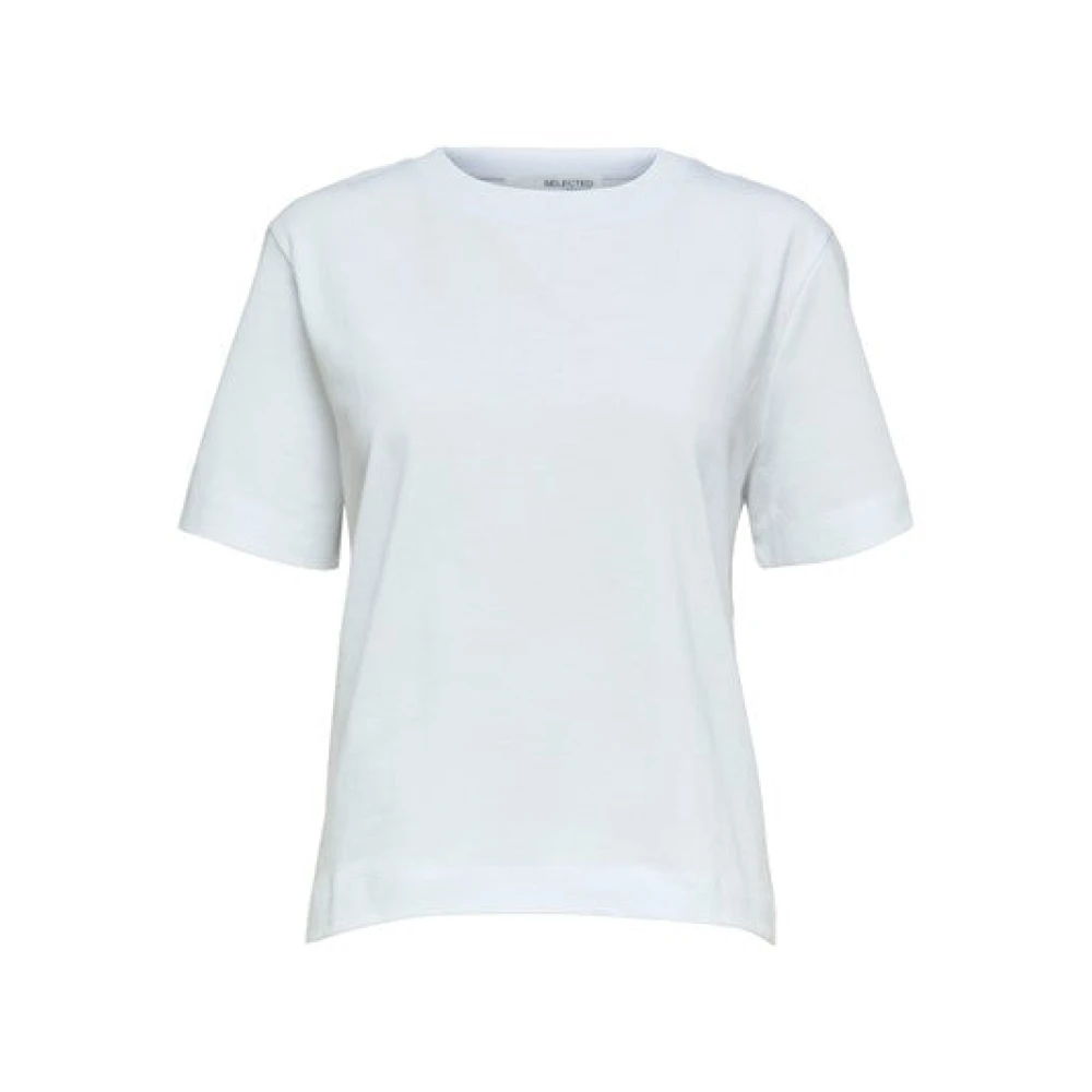 Essential Ss Boxy Tee - Bright White XS