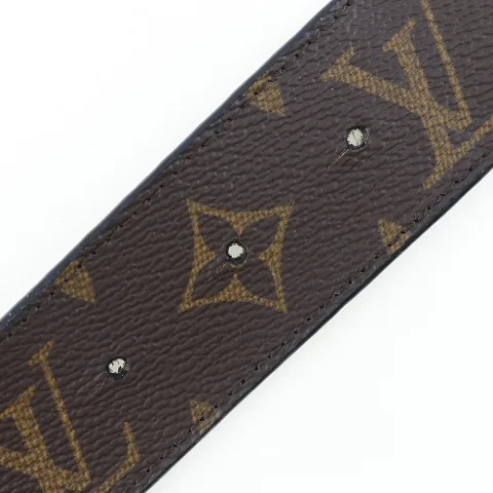 Louis Vuitton Vintage Pre-owned Canvas belts Brown Heren