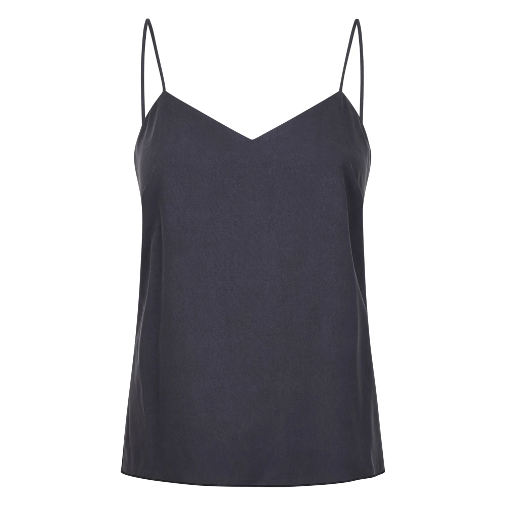 Max Mara Women's Blue Top-Canottiera - Sleeveless Tops - Xs - Tops