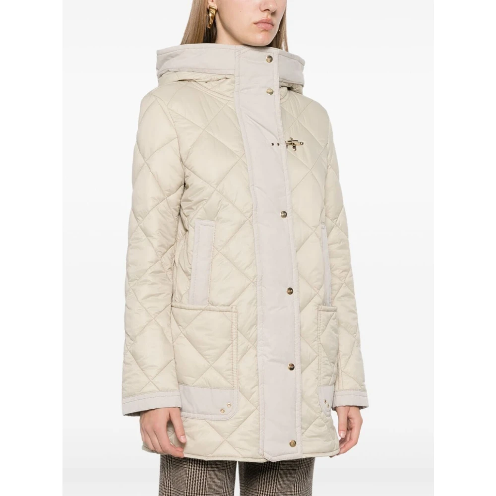 Fay Stijlvolle Winterjas White Dames